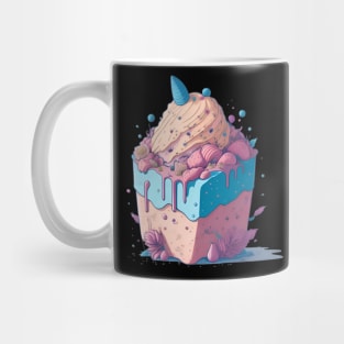 ice cream graffiti illustration Mug